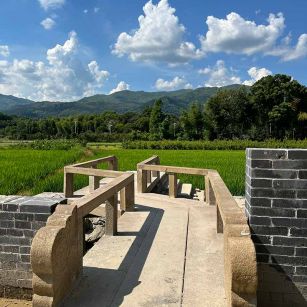 三明花岗岩仿古石材景区使用案例