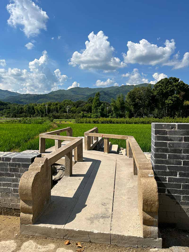 三明花岗岩仿古石材景区使用案例