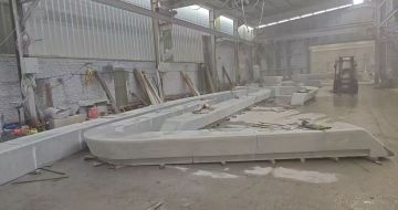 三明 花岗岩整石坐凳拼装