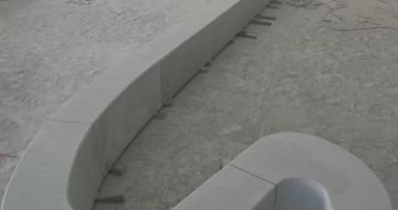 三明 花岗岩整石坐凳拼装