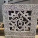 三明 芝麻白花岗岩镂空雕花灯笼