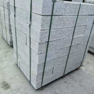 三明 芙蓉白火烧两面路沿石