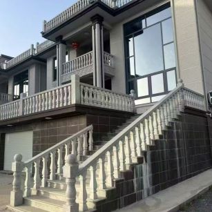 三明 芝麻白别墅阳台栏杆，楼梯栏杆