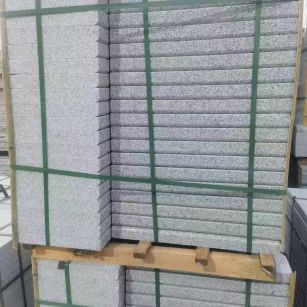 三明 5公分芝麻白，倒斜角，室外楼梯踏步