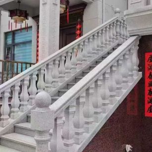 三明 天然石材 阳台庭院护栏、栏杆