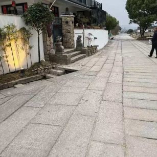 三明仿古石铺装效果