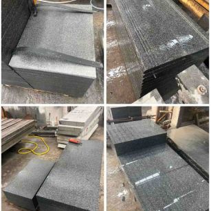 三明 芝麻黑地铺石材