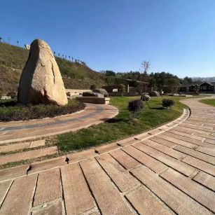 三明仿古石铺装效果