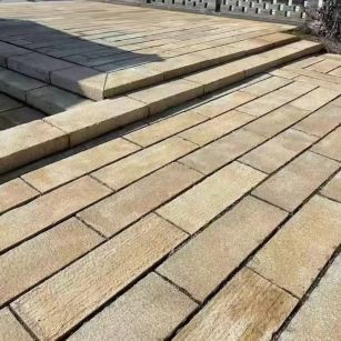 三明仿古石铺装效果