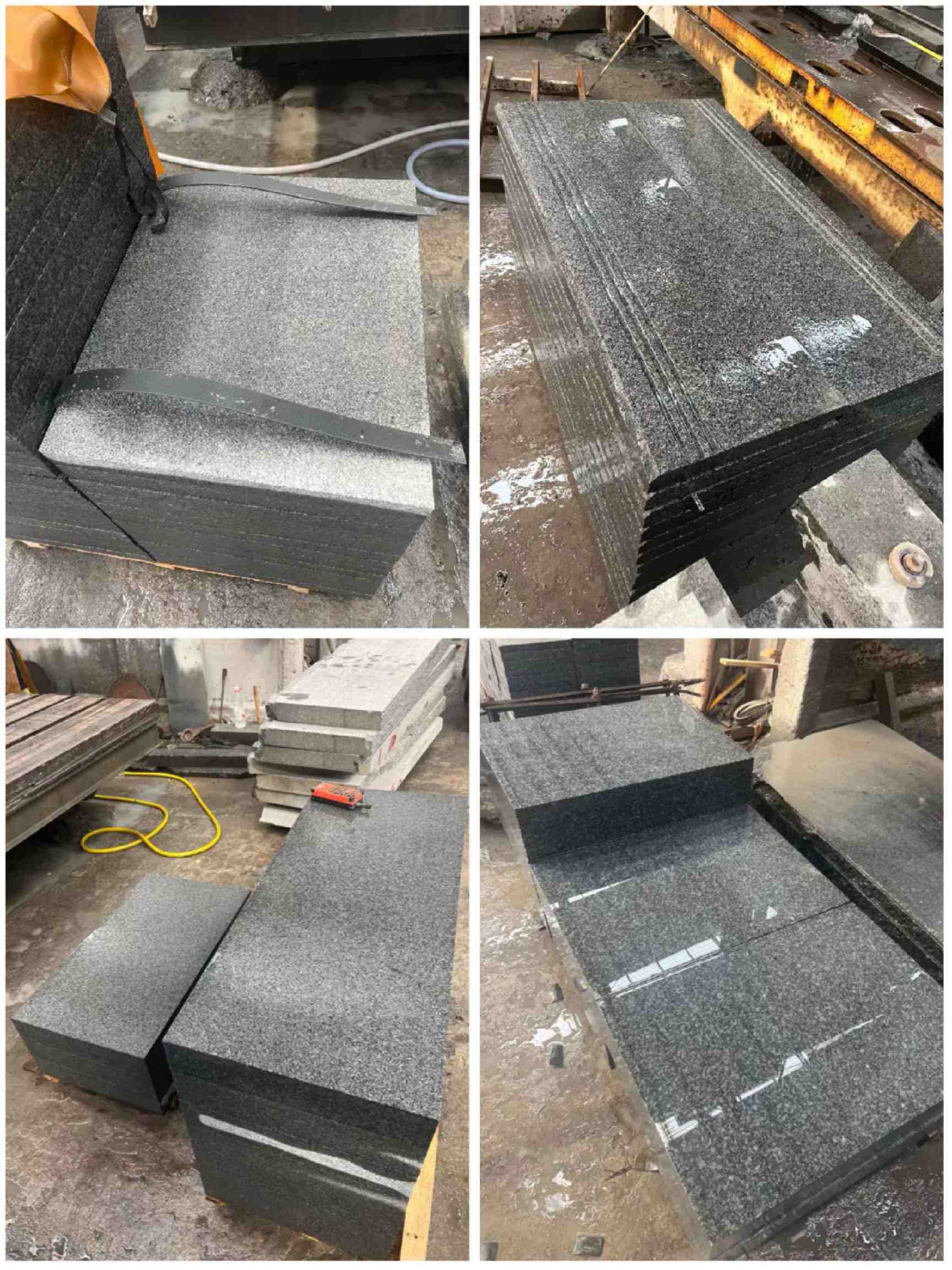 三明 芝麻黑地铺石材