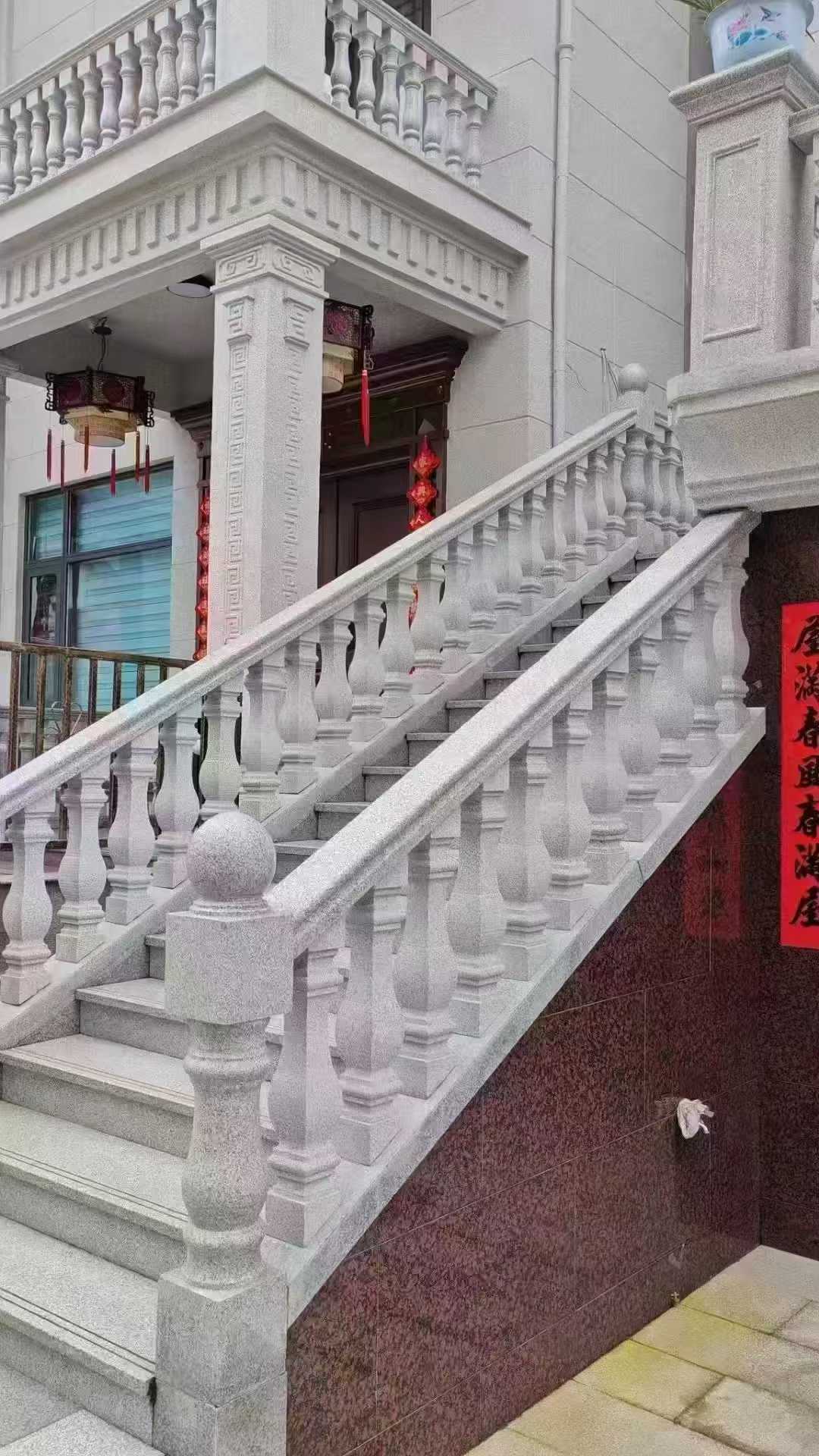 三明 天然石材 阳台庭院护栏、栏杆
