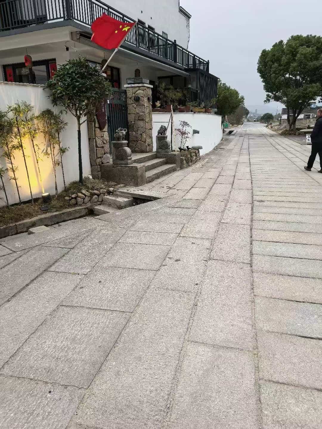 三明仿古石铺装效果