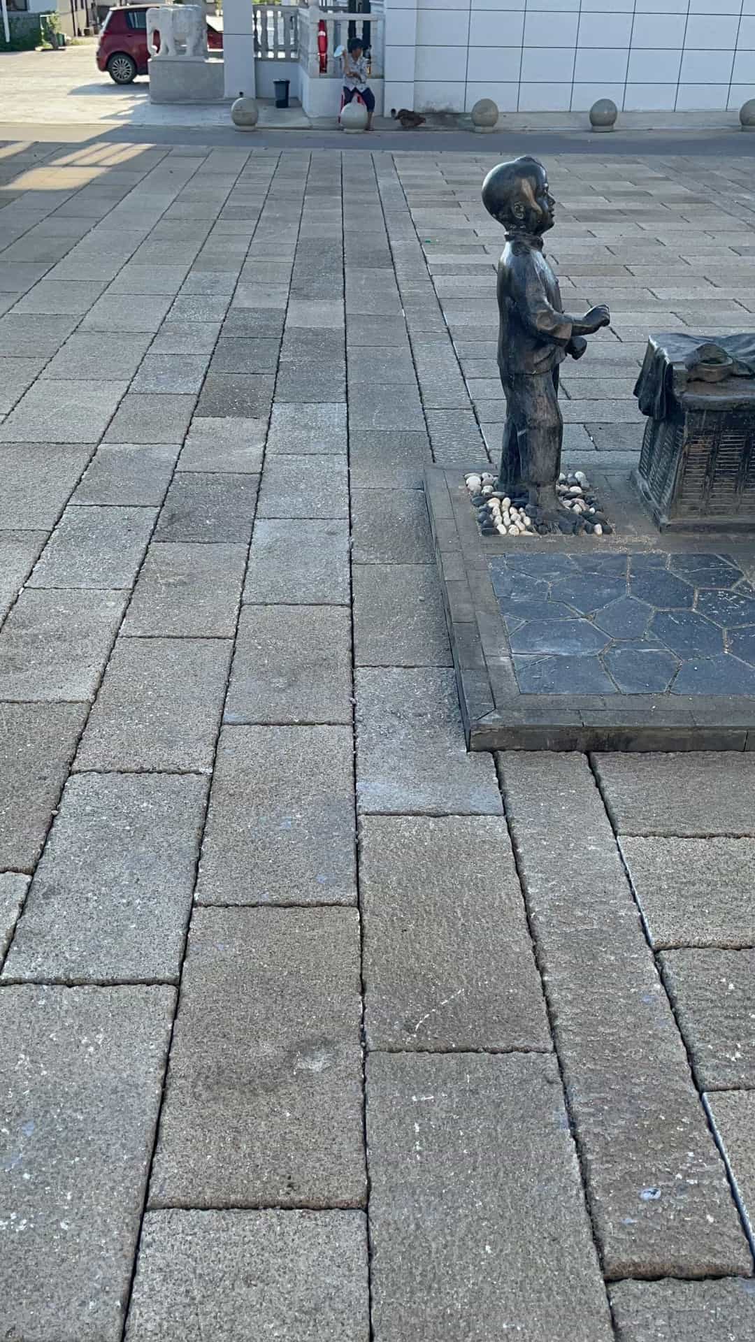 三明仿古石铺装效果