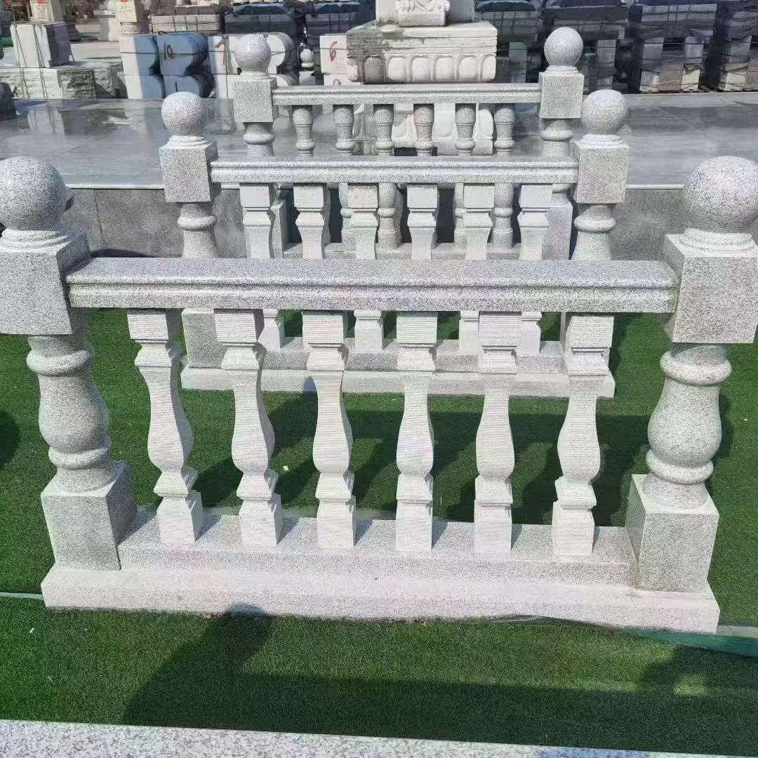 三明 别墅石材栏杆特写