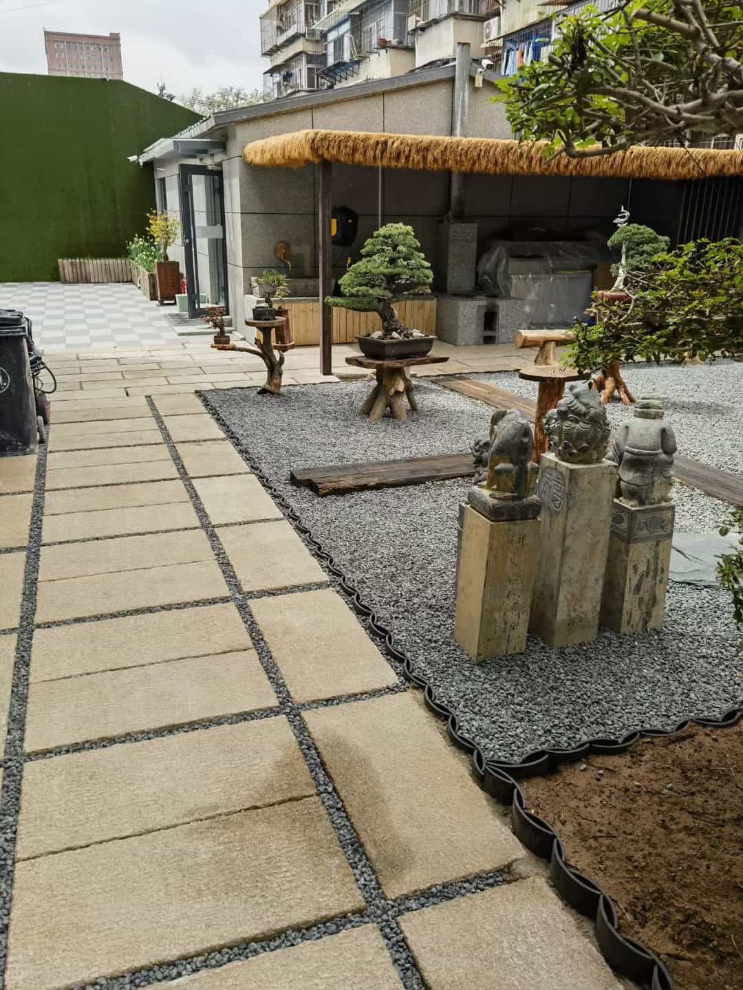 三明仿古石铺装效果