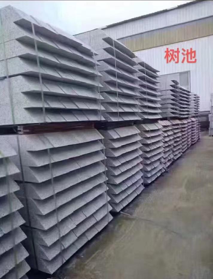 三明 芝麻灰切头树池