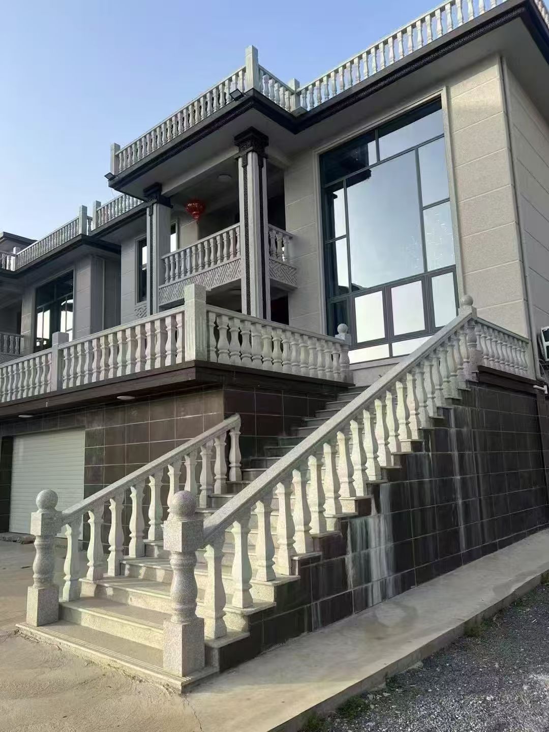 三明 芝麻白别墅阳台栏杆，楼梯栏杆