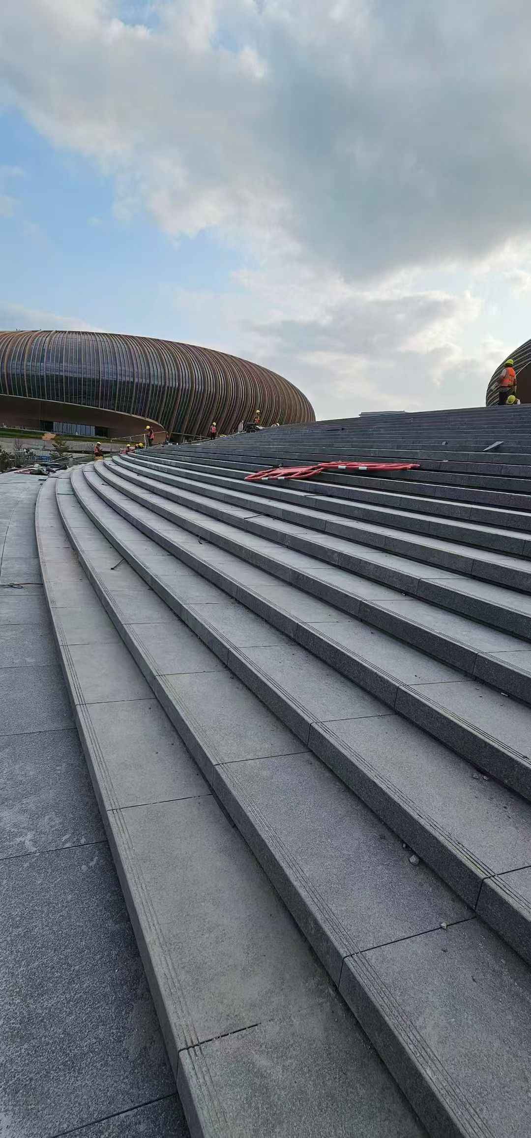 三明 弧形整石台阶铺装效果图