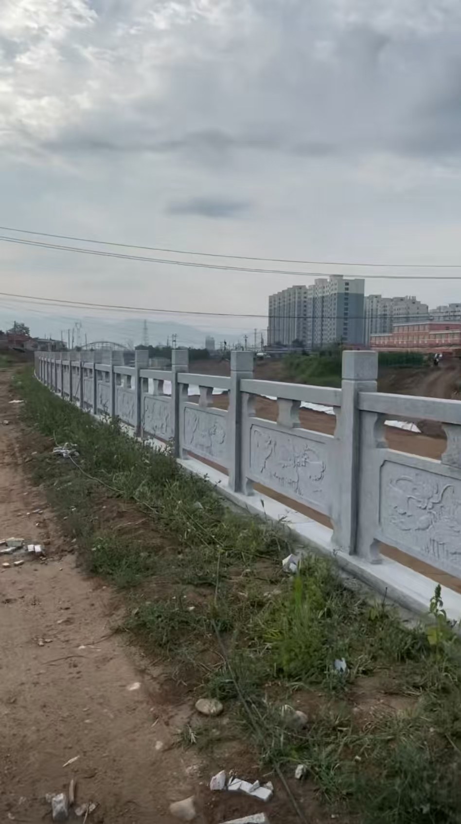 三明 石材河道栏杆