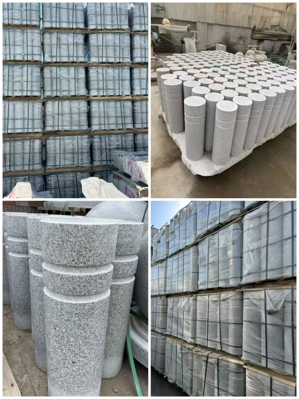 三明 芝麻白花岗岩挡车柱、隔离柱多少钱